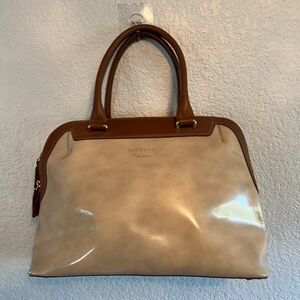 Iacucci Pelletteria Handbag Tan/Brown Like New